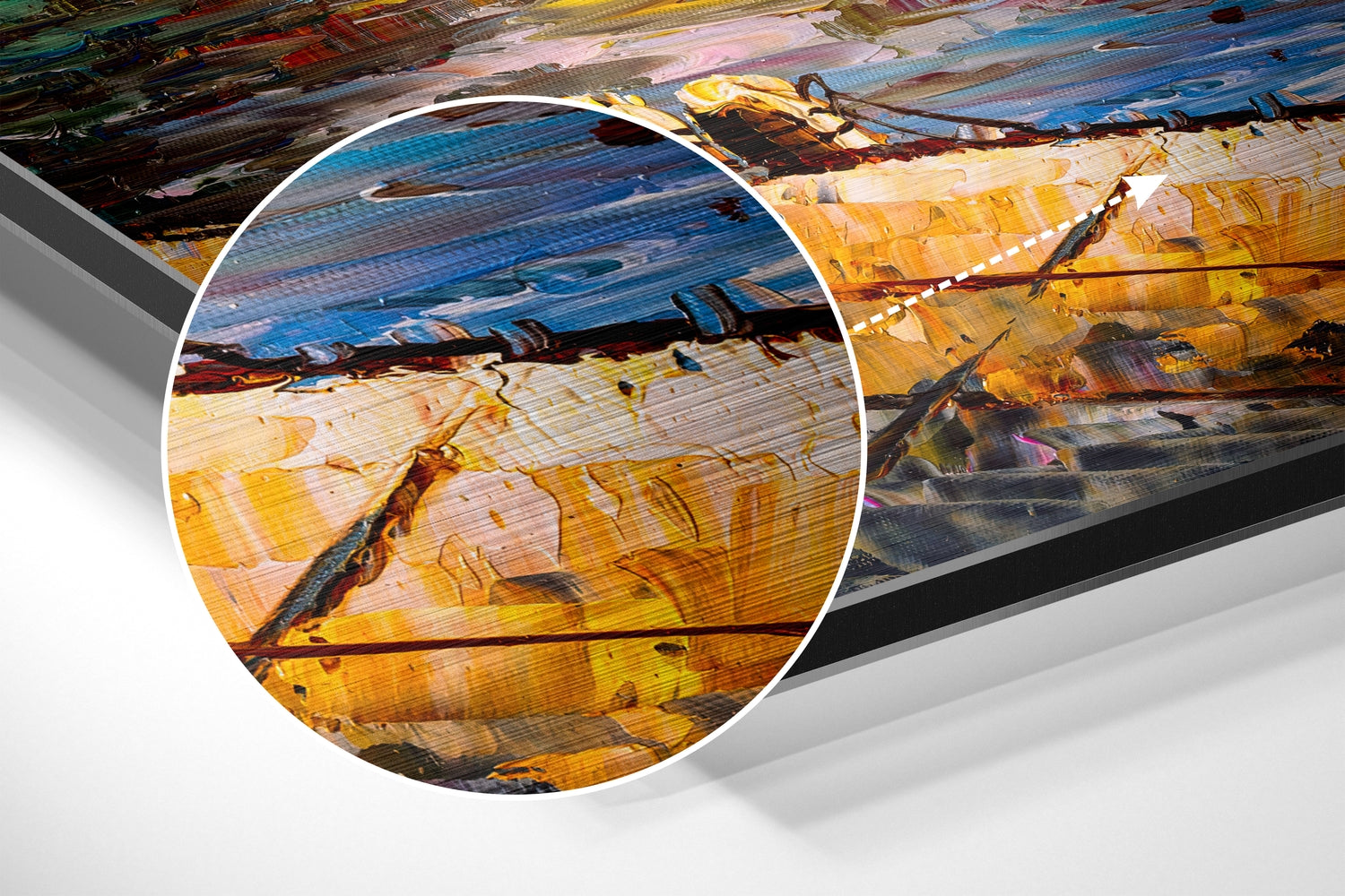 Brushed Aluminium Dibond Wall Art