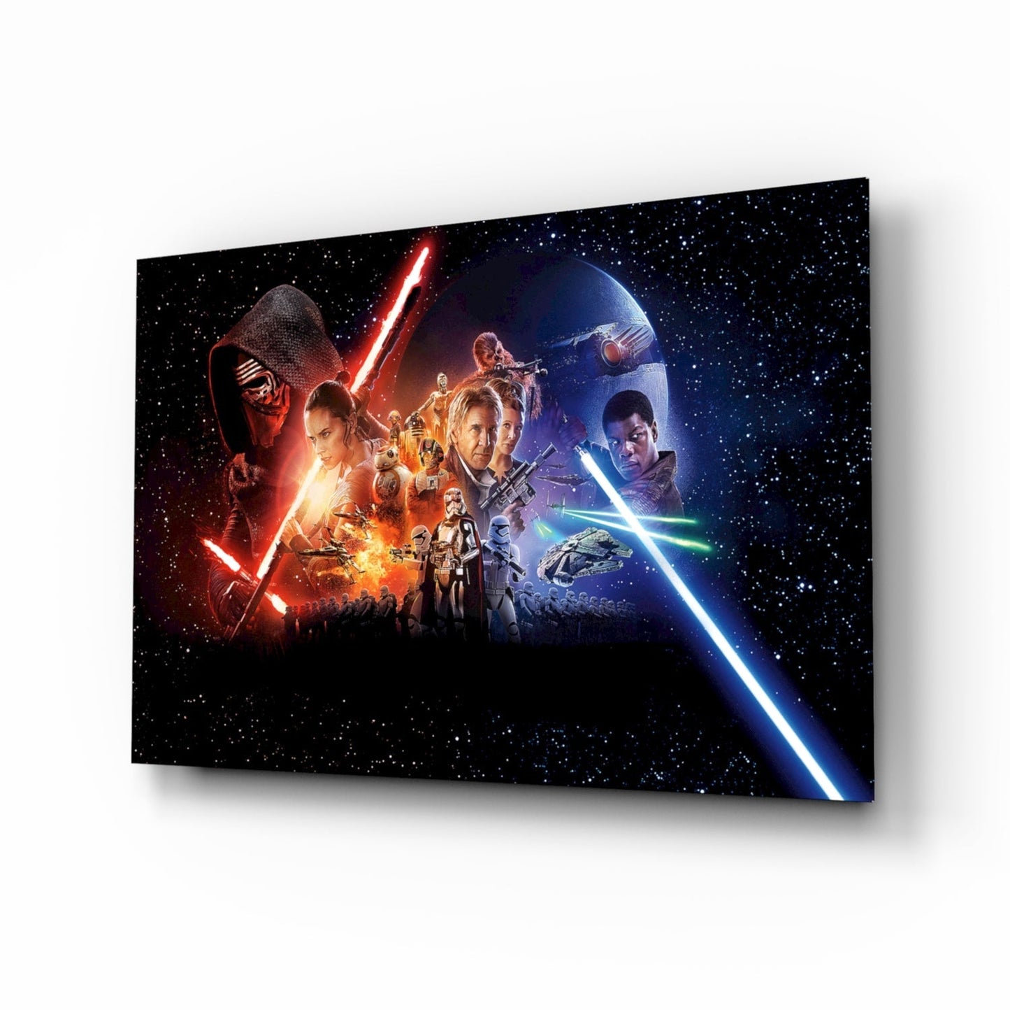 Star Wars Glass Wall Art