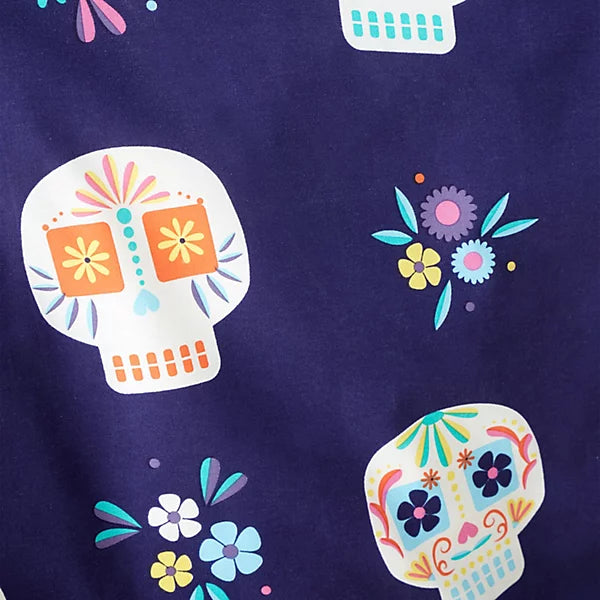 Catherine Lansfield Sugar Skull Fiesta Reversible Duvet Cover Set with Pillowcases