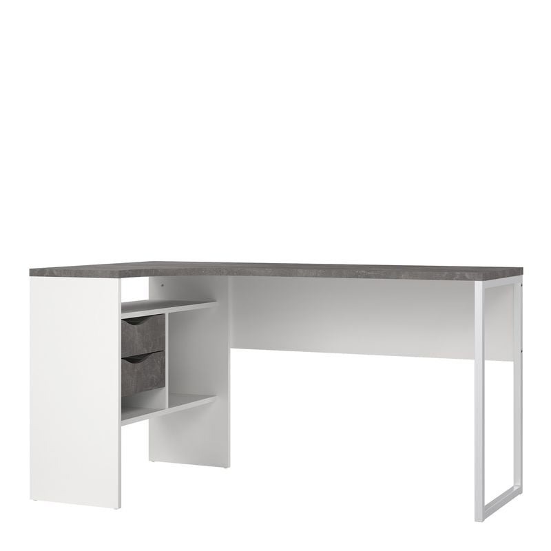 Function Plus Corner Desk 2 Drawers