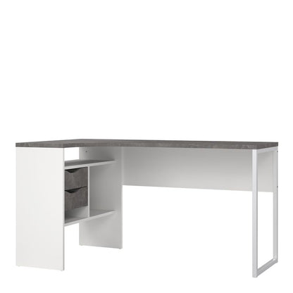 Function Plus Corner Desk 2 Drawers