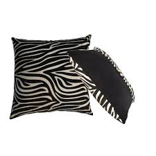 Quinn Cushion Set (White & Black)