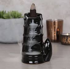 Split Bamboo Fountain Backflow Incense Burner