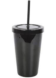 Deadly Poison Plastic Tumbler with Straw