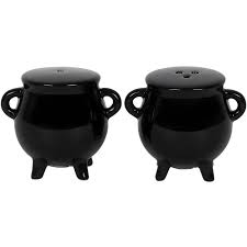 Cauldron Cruet Set