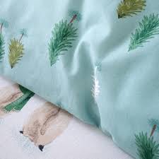 Catherine Lansfield Brushed Snowy Penguin Reversible Duvet Cover Set with Pillowcases