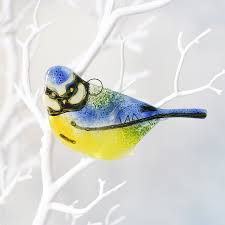 Blue Tit Bird Suncatcher