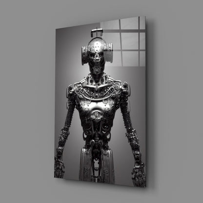 "Humachine" Glass Art || Designer's Collection