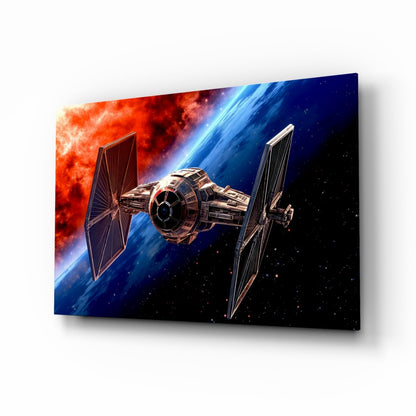 Tƒ±e Fighter Glass Wall Art || Designer Collection