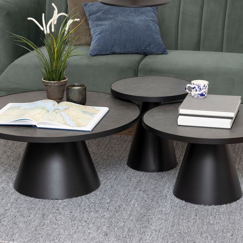 Soli Round Ceramic Coffee Table