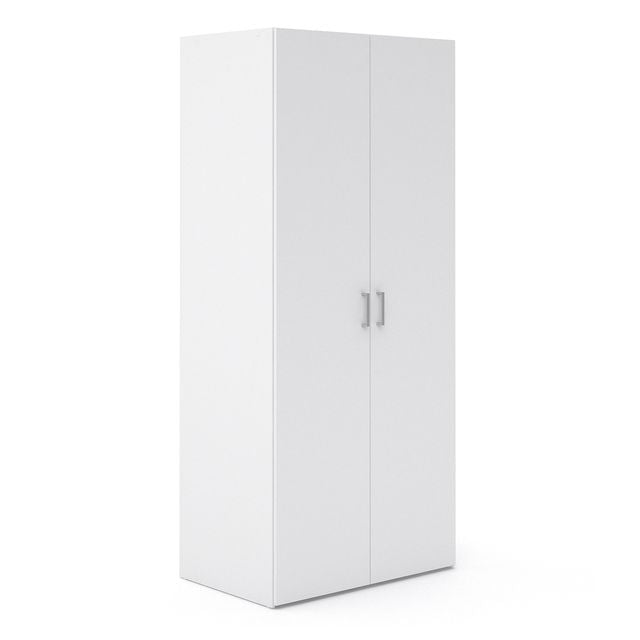 Space Wardrobe 2 Doors White 1751