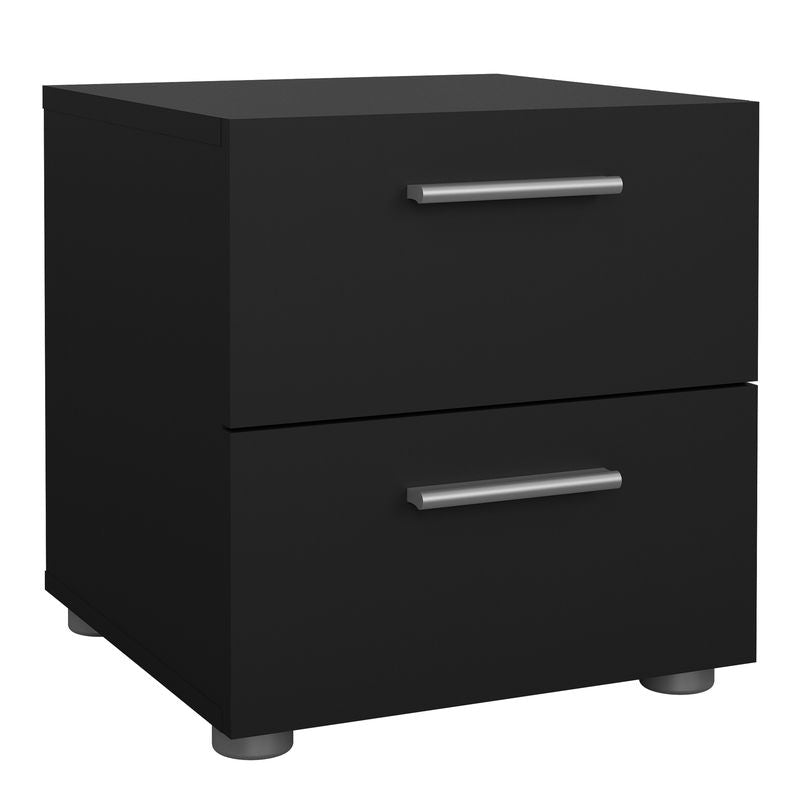 Pepe Package - Bedside 2 Drawers + Chest of 4 Drawers + Wardrobe with 2 Doors