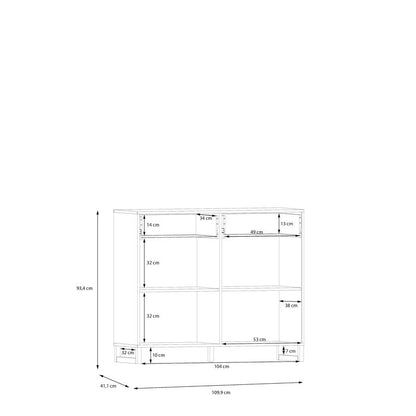 Sali 2 Door 2 Drawer Chest