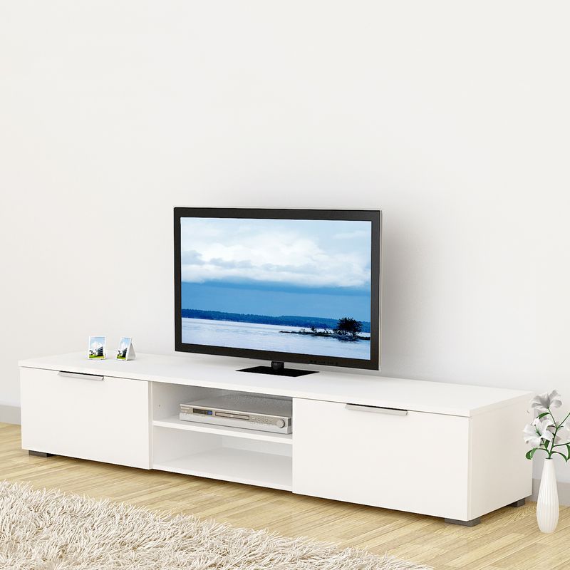 Match TV Unit 2 Drawers 2 Shelf