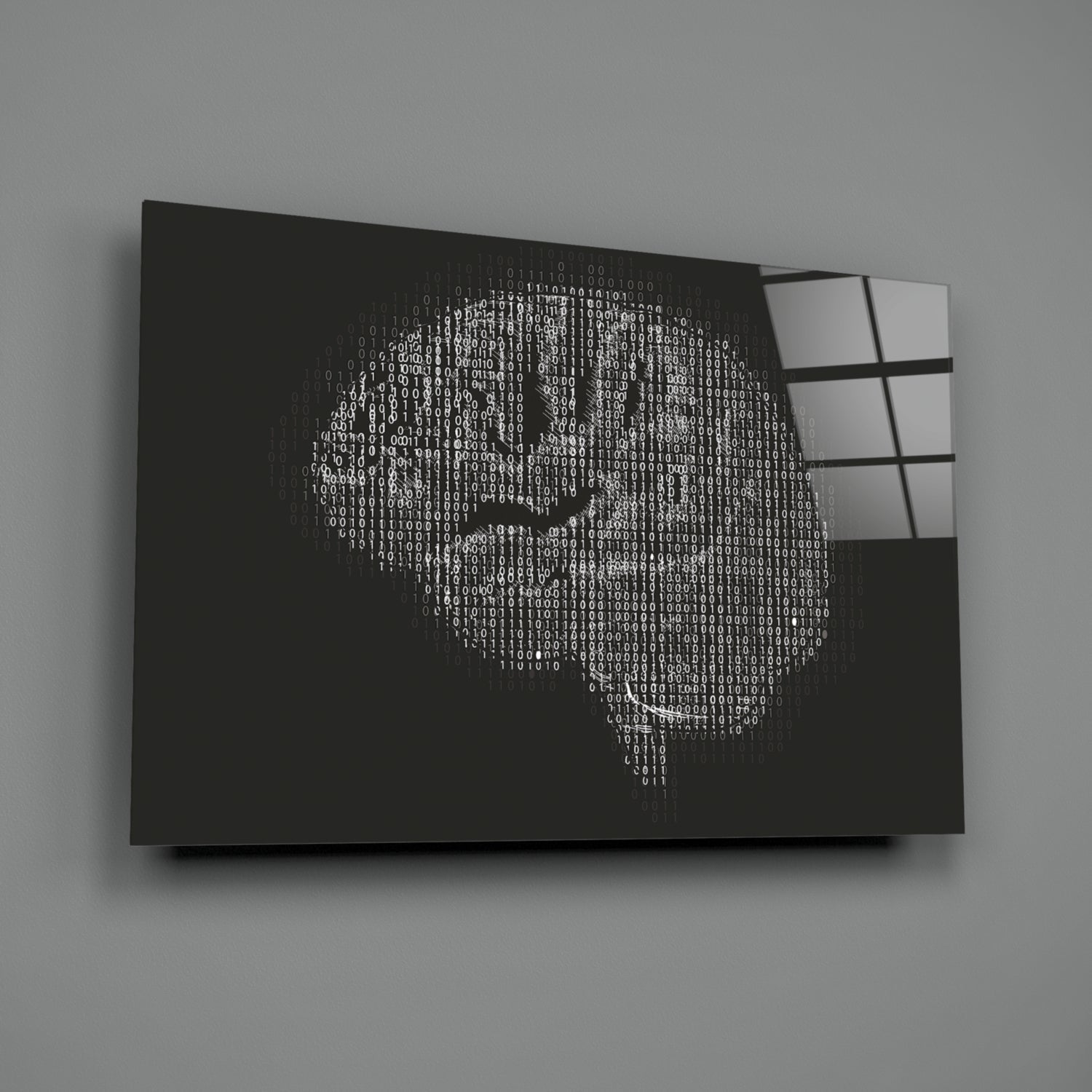 Brain Glass Wall Art
