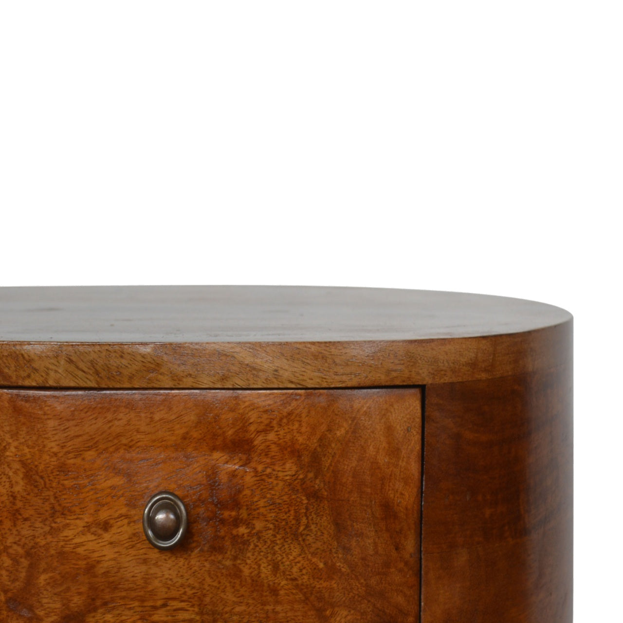 Chestnut Rounded Bedside Tables