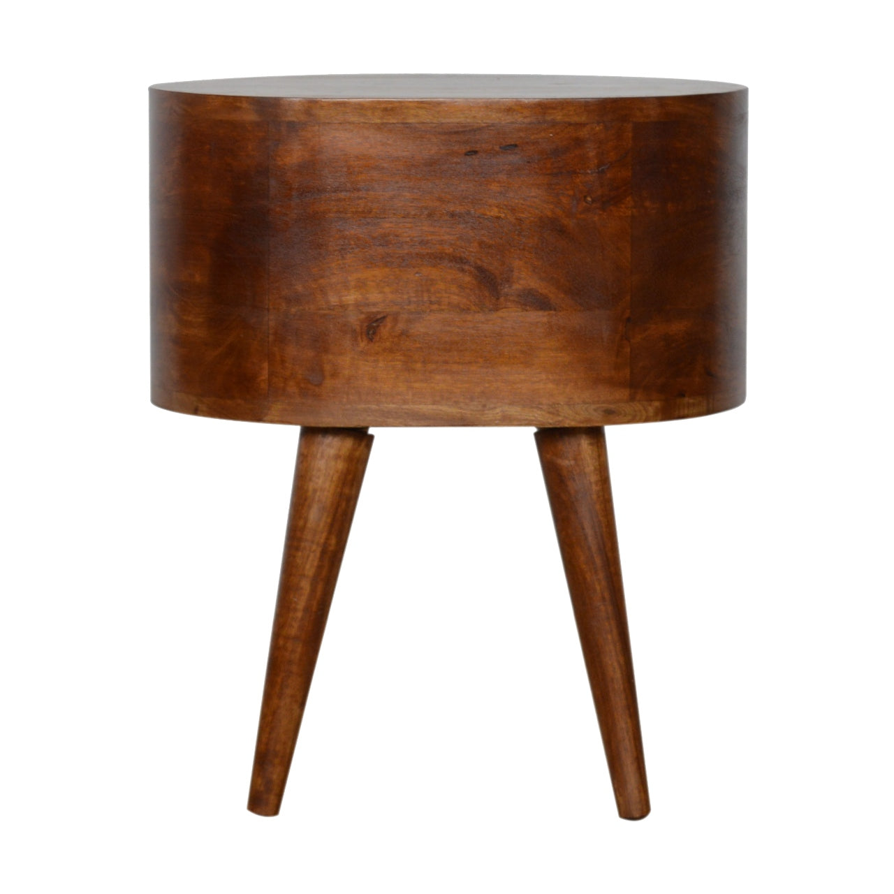 Chestnut Rounded Bedside Tables