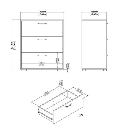 Sofia Chest 3 drawers