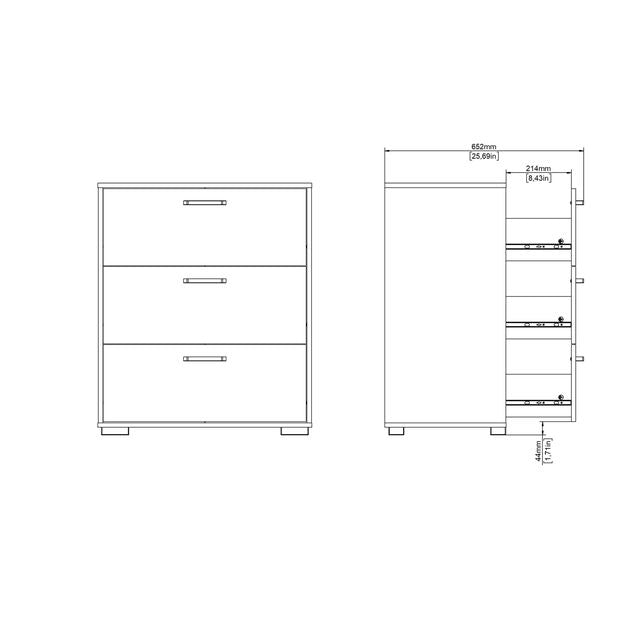 Sofia Chest 3 drawers