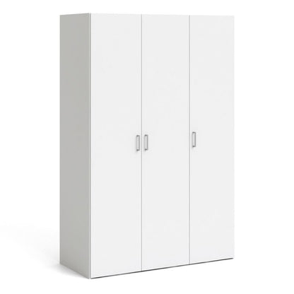 Space Wardrobe 3 Doors White 1751