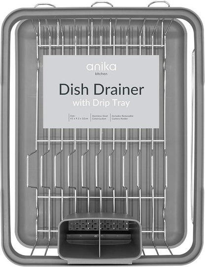 Anika Dish Drainer - Grey