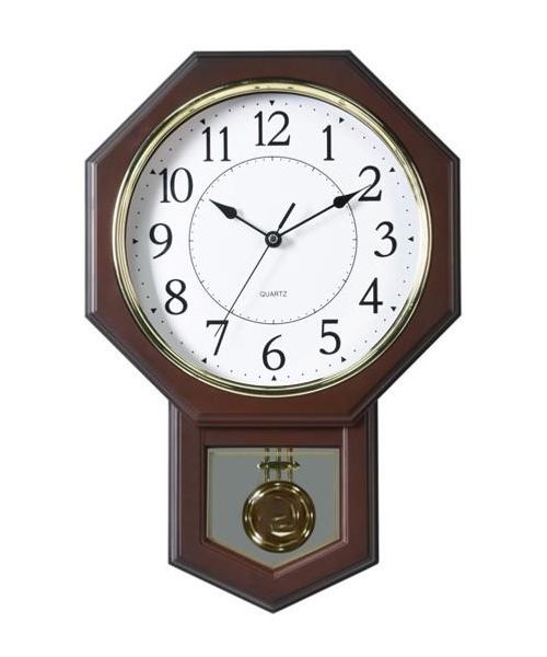 PW302 AMPLUS HEXAGON PENDULUM WALL CLOCK