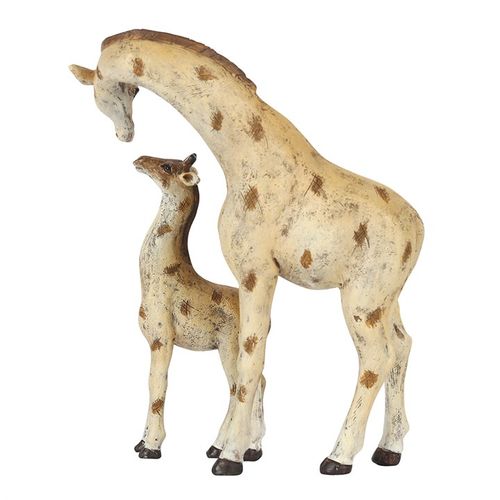 Stand Tall Giraffe Mother and Baby Ornament