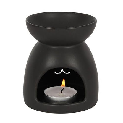 Black Cat Cut Out Oil Burner and Wax Warmer