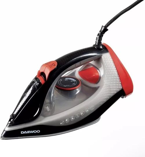 Daewoo Ultra Glide Iron, 2600W Steam Iron With Ceramic Soleplate, High Burst Steam And Precision Tip