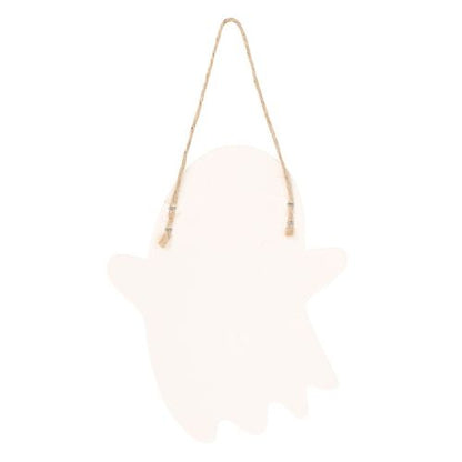 20cm Ghost Shaped Hanging Sign