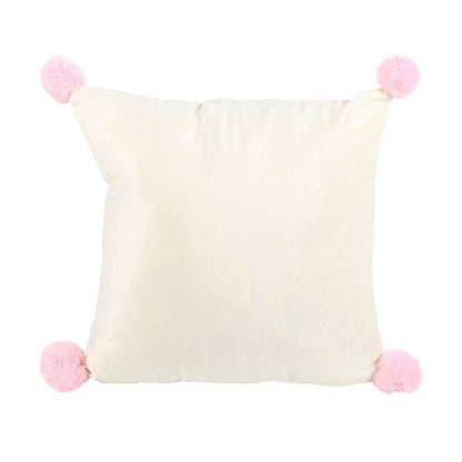 Square Sugarplum Fun Christmas Print Cushion