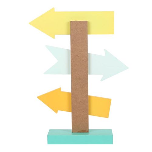 Easter Directional Arrow Standing Sign