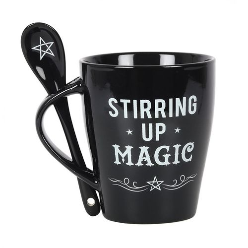 Stirring Up Magic Mug and Spoon Set