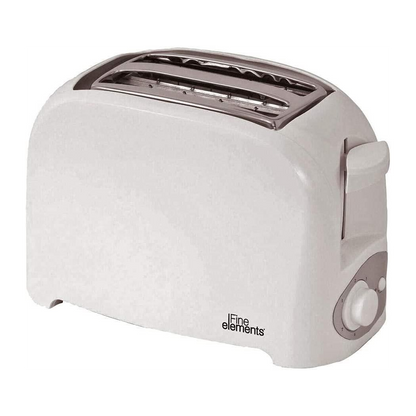 Fine Elements White 2 Slice Toaster- SDA1008