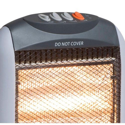 Daewoo 1200w Oscillating Halogen Heater HEA1416