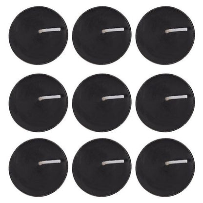 Pack of 9 Opium Scented Black Tealights