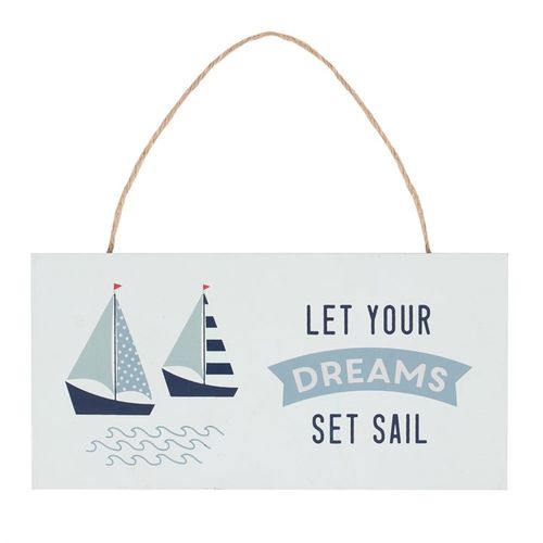 Set Sail Hanging Sign