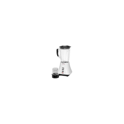 Kitchen Perfected Table Blender with Mill, 1.5 Litre, 400 W, Ivory White E5012WI