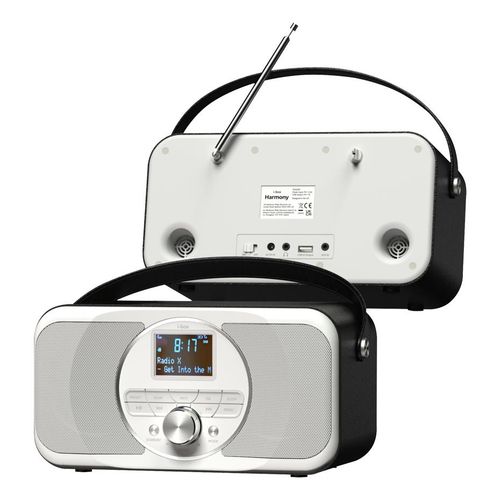 Harmony i-box Portable Stereo DAB/DAB+/FM Radio with Bluetooth