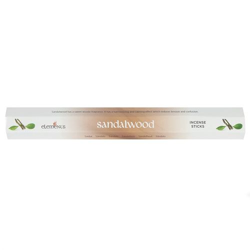 Set of 6 Packets of Elements Sandalwood Incense Sticks