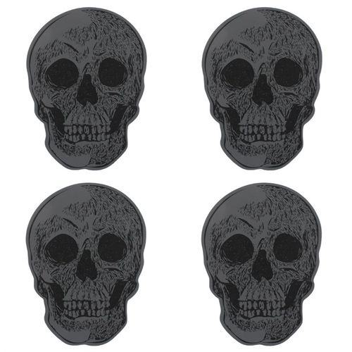 Set Of 4 Skull Coasters