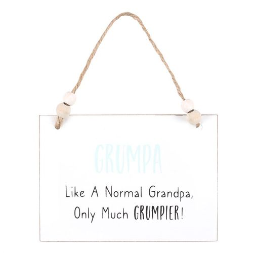 Grumpa Hanging Sign