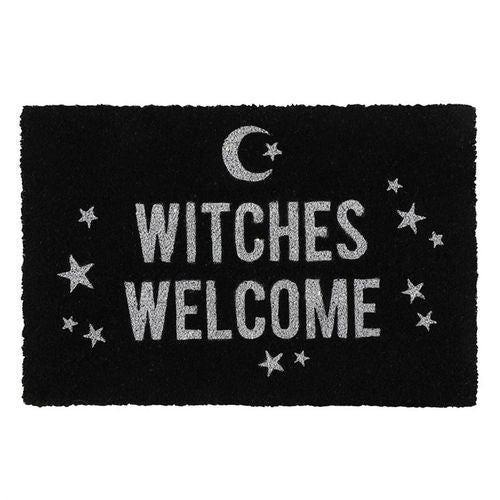 Black Witches Welcome Doormat