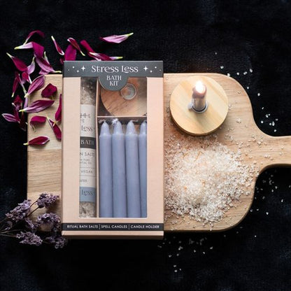 Stress Less Herbal Ritual Bath Kit