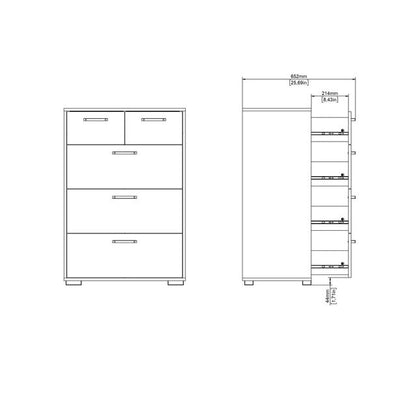 Sofia Chest 3 + 2 drawers