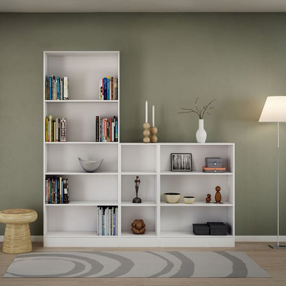 Basic Low Wide Bookcase