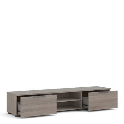 Match TV Unit 2 Drawers 2 Shelf